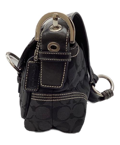 COACH（コーチ）COACH (コーチ) ワンショルダーバッグ ブラックの古着・服飾アイテム