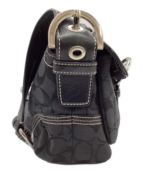 COACH（コーチ）COACH (コーチ) ワンショルダーバッグ ブラックの古着・服飾アイテム
