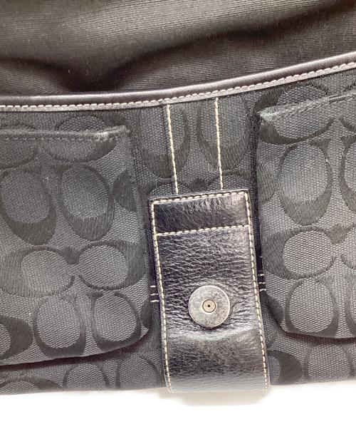 COACH（コーチ）COACH (コーチ) ワンショルダーバッグ ブラックの古着・服飾アイテム
