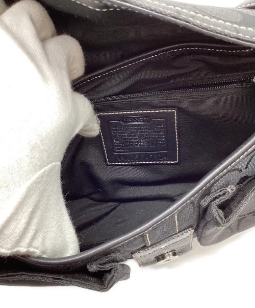 COACH（コーチ）COACH (コーチ) ワンショルダーバッグ ブラックの古着・服飾アイテム