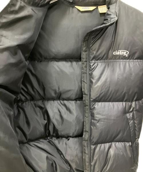 ciatre（シアター）ciatre (シアター) ダウンジャケット ブラック サイズ:Lの古着・服飾アイテム