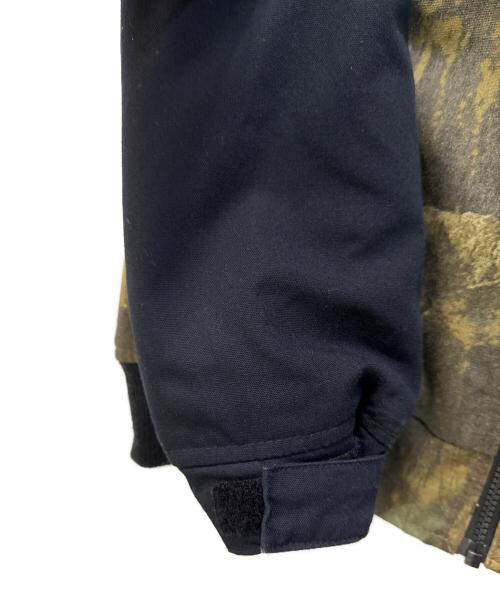 Columbia（コロンビア）Columbia (コロンビア) フーディーブルゾン カーキ×ブラック サイズ:Mの古着・服飾アイテム