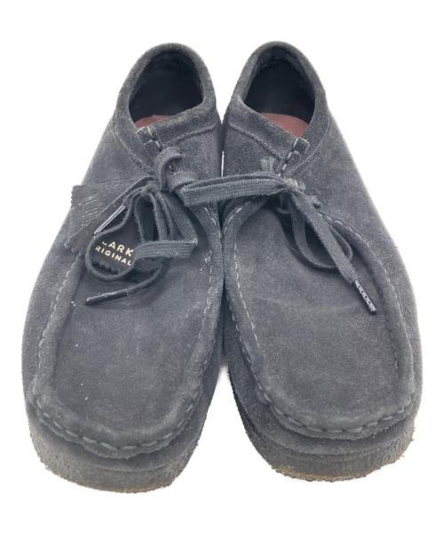 CLARKS（クラークス）CLARKS (クラークス) モカシンシューズ ブラック サイズ:27.5cmの古着・服飾アイテム