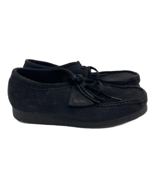 CLARKS（クラークス）CLARKS (クラークス) モカシンシューズ ブラック サイズ:27.5cmの古着・服飾アイテム