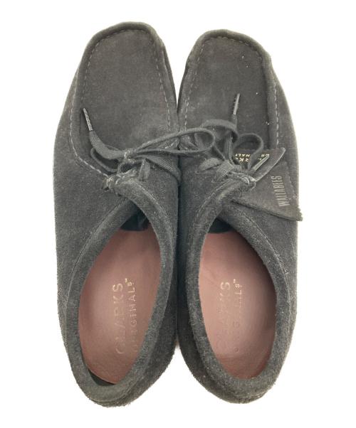 CLARKS（クラークス）CLARKS (クラークス) モカシンシューズ ブラック サイズ:27.5cmの古着・服飾アイテム