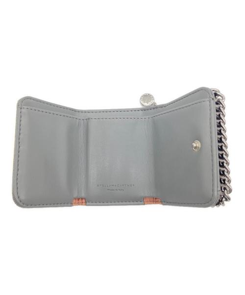 STELLA McCARTNEY（ステラマッカートニー）STELLA McCARTNEY (ステラマッカートニー) 3つ折り財布　ファラベラ グレーの古着・服飾アイテム