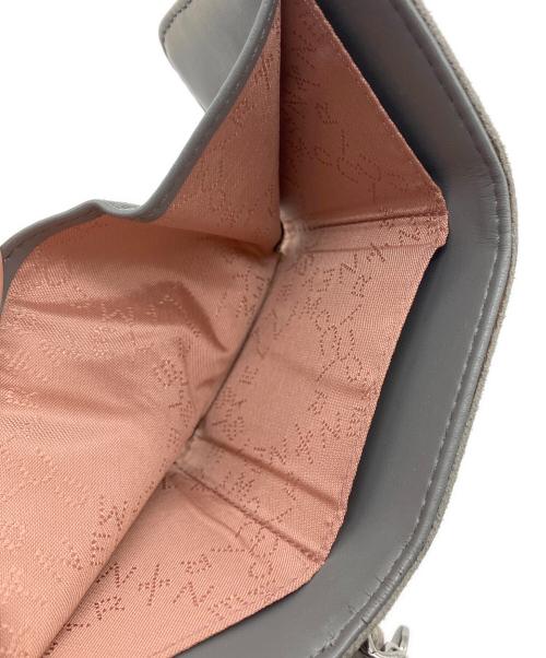STELLA McCARTNEY（ステラマッカートニー）STELLA McCARTNEY (ステラマッカートニー) 3つ折り財布　ファラベラ グレーの古着・服飾アイテム