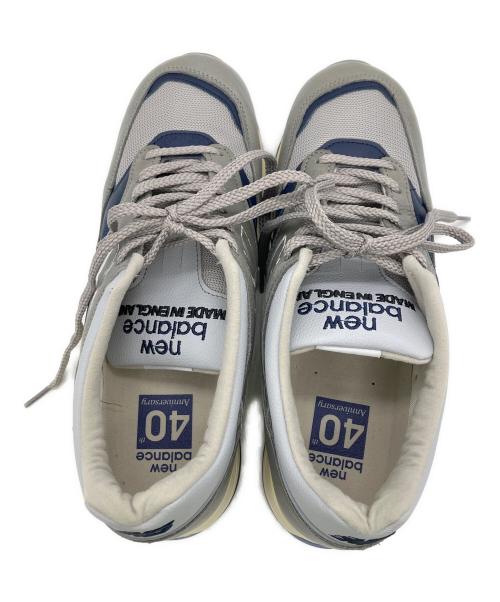 NEW BALANCE（ニューバランス）NEW BALANCE (ニューバランス) スニーカー グレー×ネイビー サイズ:27cmの古着・服飾アイテム