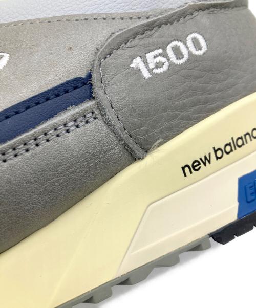 NEW BALANCE（ニューバランス）NEW BALANCE (ニューバランス) スニーカー グレー×ネイビー サイズ:27cmの古着・服飾アイテム