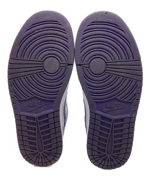 NIKE（ナイキ）NIKE (ナイキ) Air Jordan 1 Mid Sky J Purple ホワイト×パー サイズ:US8.5の古着・服飾アイテム