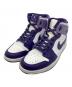 NIKE（ナイキ）の古着「Air Jordan 1 Mid」｜Sky J Purple ホワイト×パー
