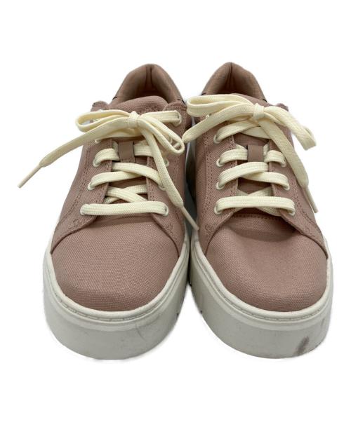 Timberland（ティンバーランド）Timberland (ティンバーランド) ローカットスニーカー ピンク サイズ:24cmの古着・服飾アイテム