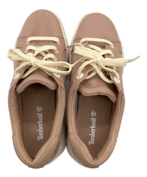 Timberland（ティンバーランド）Timberland (ティンバーランド) ローカットスニーカー ピンク サイズ:24cmの古着・服飾アイテム