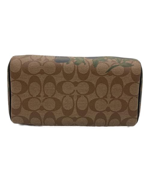 COACH（コーチ）COACH (コーチ) 2WAYバッグ ブラック×ブラウンの古着・服飾アイテム