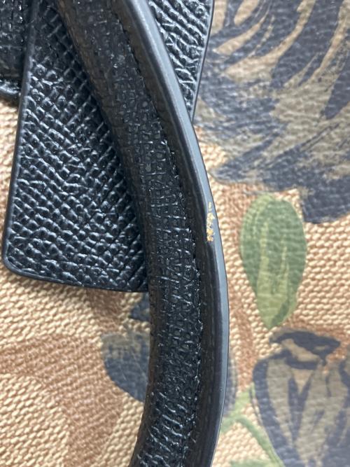 COACH（コーチ）COACH (コーチ) 2WAYバッグ ブラック×ブラウンの古着・服飾アイテム