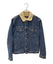 DIESEL（ディーゼル）の古着「ボアデニムジャケット」｜インディゴ