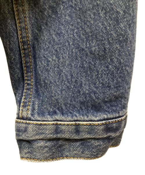 DIESEL（ディーゼル）DIESEL (ディーゼル) ボアデニムジャケット インディゴ サイズ:Sの古着・服飾アイテム