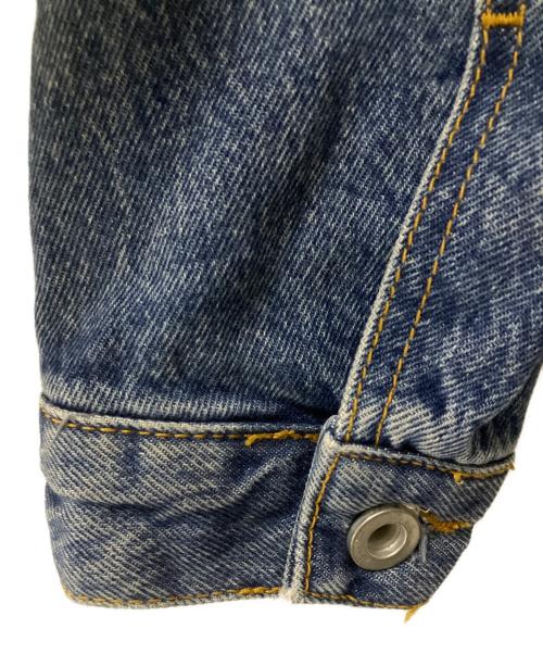 DIESEL（ディーゼル）DIESEL (ディーゼル) ボアデニムジャケット インディゴ サイズ:Sの古着・服飾アイテム