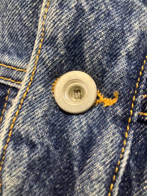 DIESEL（ディーゼル）DIESEL (ディーゼル) ボアデニムジャケット インディゴ サイズ:Sの古着・服飾アイテム