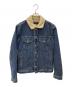 DIESEL（ディーゼル）の古着「ボアデニムジャケット」｜インディゴ