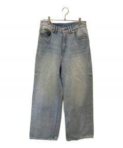 中古・古着通販】SLY (スライ) デニムパンツ ブルー 未使用品