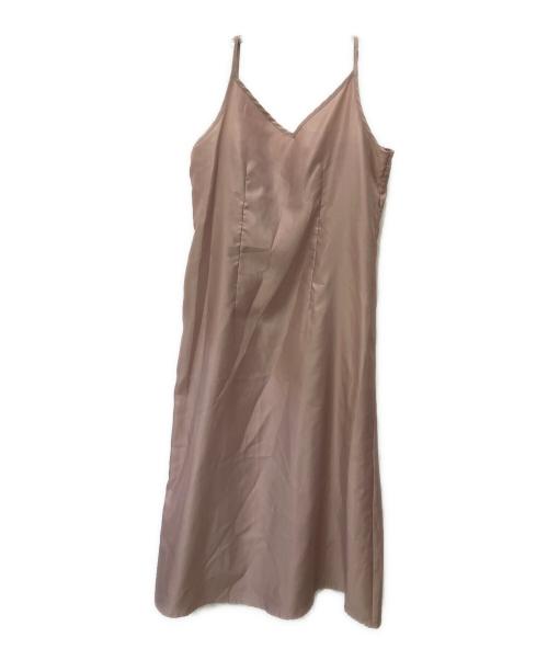 Snidel（スナイデル）Snidel (スナイデル) パフレースドレス ピンク サイズ:FREEの古着・服飾アイテム