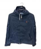 POLO RALPH LAURENポロ・ラルフローレン）の古着「フーデッドジャケット」｜ネイビー