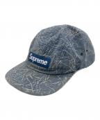 SUPREMEシュプリーム）の古着「キャップ」｜インディゴ