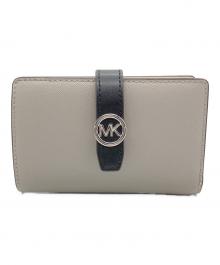 MICHAEL KORS（マイケルコース）の古着「2つ折り財布」｜グレー