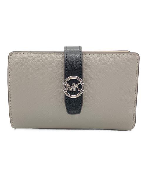 MICHAEL KORS（マイケルコース）MICHAEL KORS (マイケルコース) 2つ折り財布 グレーの古着・服飾アイテム