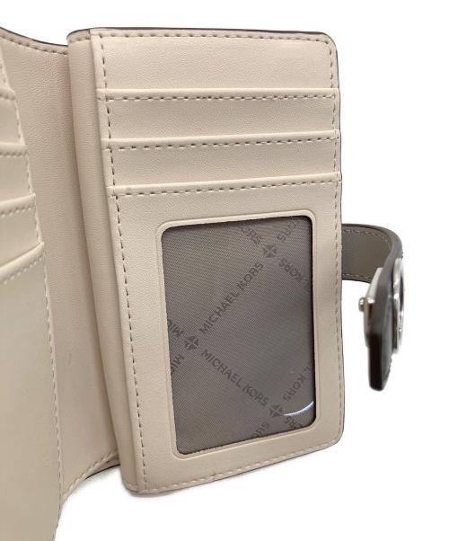 MICHAEL KORS（マイケルコース）MICHAEL KORS (マイケルコース) 2つ折り財布 グレーの古着・服飾アイテム