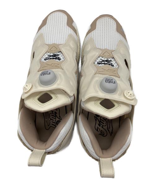 REEBOK（リーボック）REEBOK (リーボック) INSTAPUMP FURY 95 アイボリー×ベージュ サイズ:27.5cmの古着・服飾アイテム