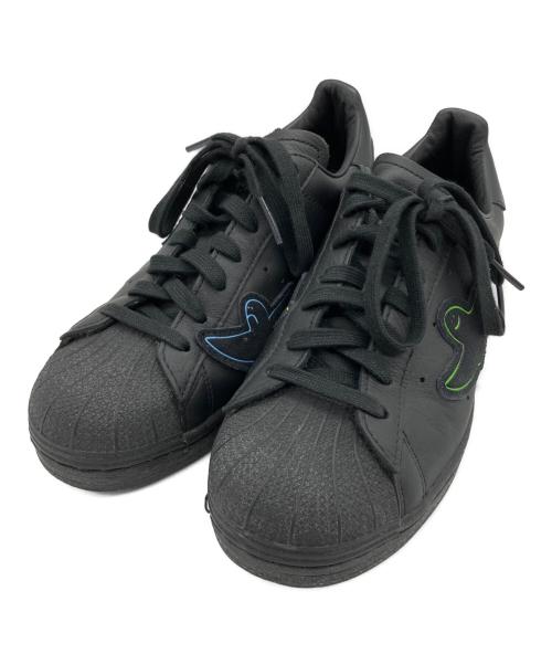 adidas（アディダス）adidas (アディダス) MARK GONZALES (マーク・ゴンザレス) Superstar ADV ブラック サイズ:26.5cmの古着・服飾アイテム