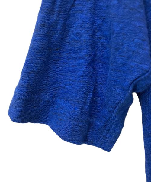 BEAMS（ビームス）BEAMS (ビームス) 薄手カーディガン ブルー サイズ:Mの古着・服飾アイテム