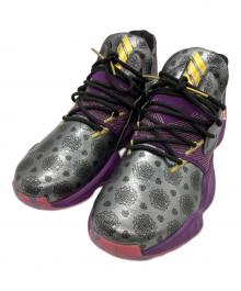 adidas（アディダス）の古着「Harden Volume 4 GCA 'Five Generals'」｜グレー×パープル