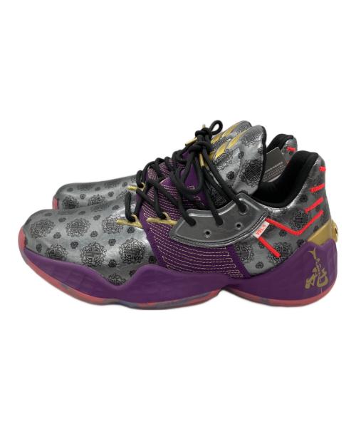 adidas（アディダス）adidas (アディダス) Harden Volume 4 GCA 'Five Generals' グレー×パープル サイズ:27.5cmの古着・服飾アイテム