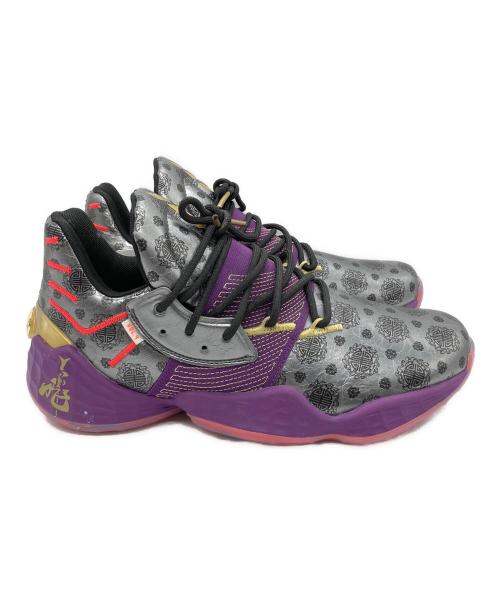 adidas（アディダス）adidas (アディダス) Harden Volume 4 GCA 'Five Generals' グレー×パープル サイズ:27.5cmの古着・服飾アイテム