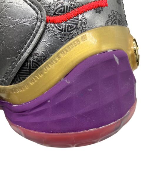 adidas（アディダス）adidas (アディダス) Harden Volume 4 GCA 'Five Generals' グレー×パープル サイズ:27.5cmの古着・服飾アイテム