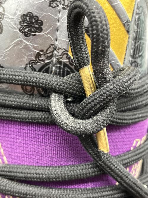 adidas（アディダス）adidas (アディダス) Harden Volume 4 GCA 'Five Generals' グレー×パープル サイズ:27.5cmの古着・服飾アイテム