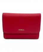 FURLAフルラ）の古着「バビロンSトリフォールドウォレット」｜レッド