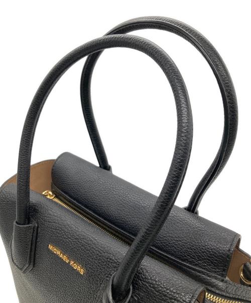MICHAEL KORS（マイケルコース）MICHAEL KORS (マイケルコース) 2WAYバッグ ブラックの古着・服飾アイテム