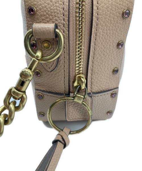 COACH（コーチ）COACH (コーチ) ショルダーバッグ ピンクベージュの古着・服飾アイテム