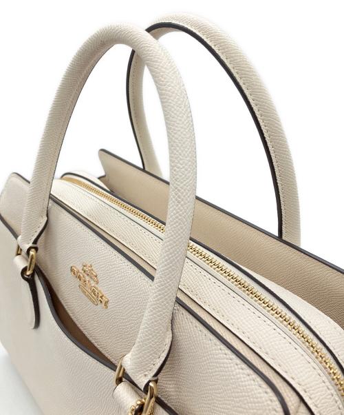 COACH（コーチ）COACH (コーチ) 2WAYバッグ アイボリーの古着・服飾アイテム