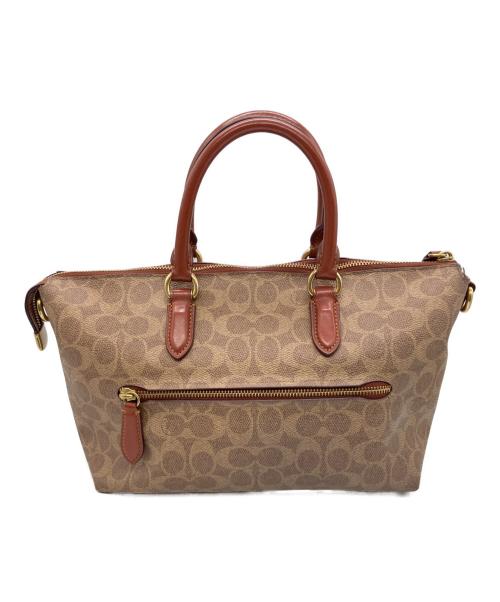 COACH（コーチ）COACH (コーチ) 2WAYバッグ ブラウンの古着・服飾アイテム