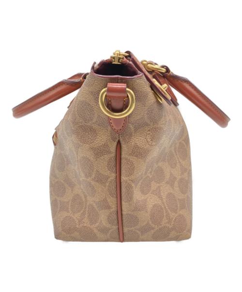 COACH（コーチ）COACH (コーチ) 2WAYバッグ ブラウンの古着・服飾アイテム