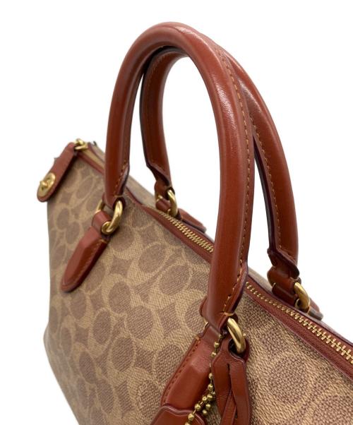 COACH（コーチ）COACH (コーチ) 2WAYバッグ ブラウンの古着・服飾アイテム