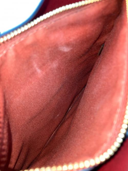 COACH（コーチ）COACH (コーチ) モリー バケット バッグ ブラック×レッドの古着・服飾アイテム