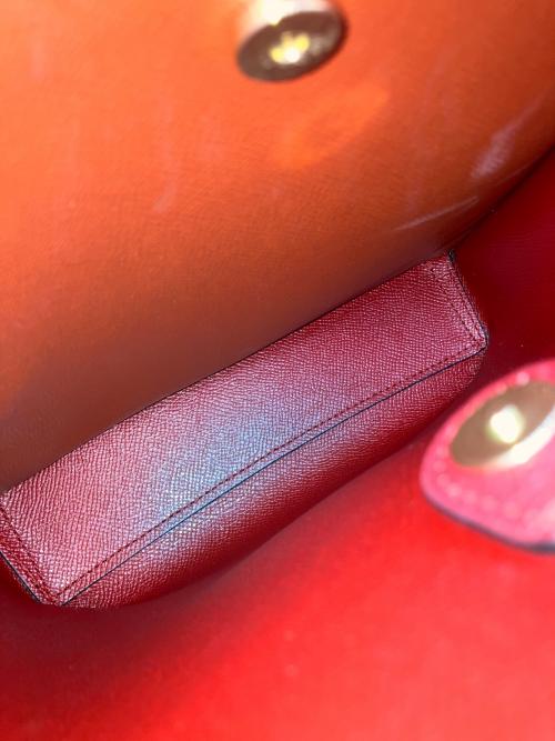 COACH（コーチ）COACH (コーチ) モリー バケット バッグ ブラック×レッドの古着・服飾アイテム