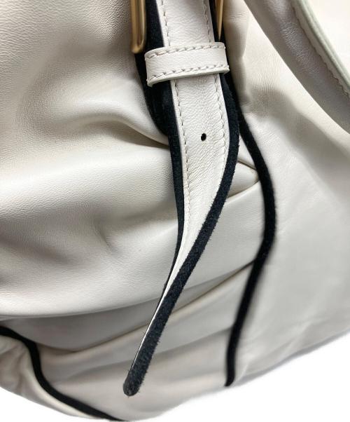 MARNI（マルニ）MARNI (マルニ) ハンドバッグ ホワイト×ブラックの古着・服飾アイテム