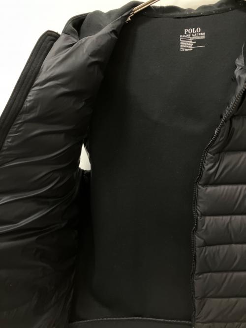 POLO RALPH LAUREN（ポロ・ラルフローレン）POLO RALPH LAUREN (ポロ・ラルフローレン) ダウンベスト ブラック サイズ:Lの古着・服飾アイテム